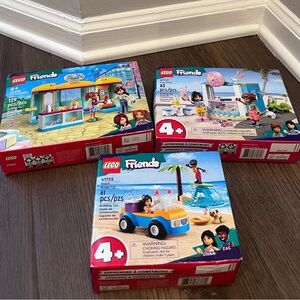 3 LEGO Friends Sets - New box never opened